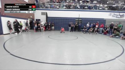 85 lbs Cons. Round 4 - Austin Garcia, Suples Wrestling Club vs Grady Estrada, Fighting Squirrels Wrestling Club
