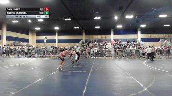 114 lbs 2nd Place - Cain Lopez, Peterson Grapplers vs Austin Esquivel, Thundercats Wrestling