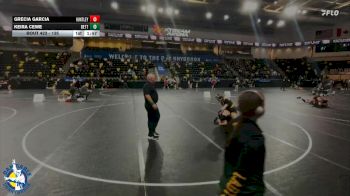 135 lbs Cons. Round 1 - Grecia Garcia, Huntley vs Keira Cewe, Bettendorf