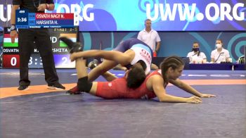69 kg Final 3-5 - Noemi Osvath Nagy, Hungary vs Harshita Harshita, India