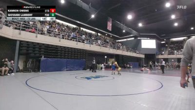 73 lbs Consi Of 8 #2 - Kannon Owens, Ettrick vs Giovanni Lambert, Penns Grove