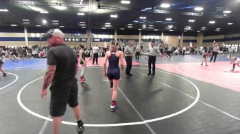 101 lbs Rr Rnd 3 - Mia Sharp, Beaumont Wrestling vs Edyn Hartman, Takedown Industries