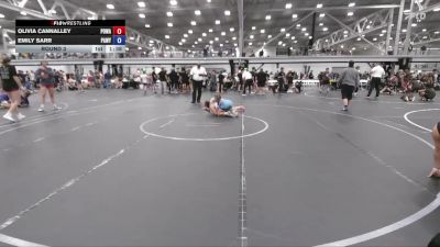 130 lbs Round 3 - Olivia Cannalley, POWA vs Emily Sarr, PA West Yellow