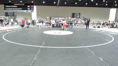 165 lbs Semis - Mack Powell, Bristow Wrestling Club vs Louden McDoulett, Primal Wrestling Academy
