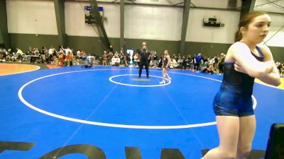110 lbs Semis - Nixie Schooler, Juneau Youth Wrestling vs Isabelle Goedl, Steelclaw Wrestling Club