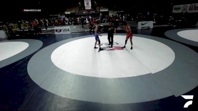 All Cadet Boys Freestyle Lower - 120 lbs Champ. Round 2 - Luis Juarez, Pioneer Valley High School Wrestling vs Ethan Duenas, Friendly Hills Wrestling Club