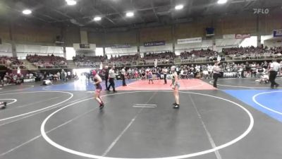 109 lbs Rr Rnd 1 - Kylah Gallegos, Pomona Elite WC vs Daisy Cushing, Bear Creek Jr. Wrestling