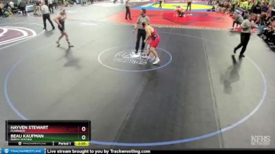 Champ. Round 1 - Beau Kaufman, North Central vs Hayven Stewart, Plainview