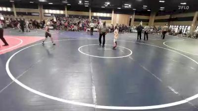 82 lbs Rr Rnd 2 - Tad Nebeker, Wyoming Underground vs Kellen Eva, Untouchables