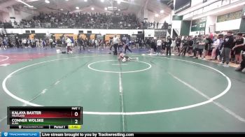 70 lbs Quarterfinal - Kalaya Baxter, Fruitland vs Conner Wolske, Kuna