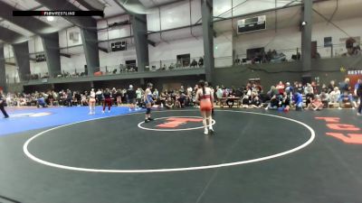 16U Girls FS - 125 lbs Quarters - Jaeda Lozano, OR vs Addison Bernstein, CA