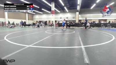 132 lbs 3rd Place - Wyatt Graves, NG Bombers Wrestling Club vs Wyatt Vaughn, X-CLUSIVE Wrestling