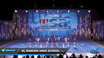 El Rancho High School - El Rancho Varsity Cheer [2022 Varsity Show Cheer Novice] 2022 USA Nationals: Spirit/College/Junior