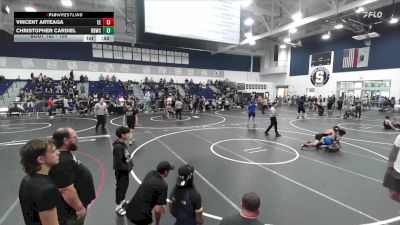 106 lbs Cons. Round 4 - Christopher Cardiel, Rancho Bernardo Wrestling Club vs Vincent Arteaga, Eastvale Elite