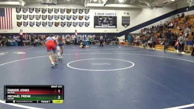 157 lbs Quarterfinal - Michael Frenk, Solon vs Parker Jones, Revere