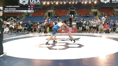 175 lbs Champ. Rd Of 16 - Layden Acevedo, Pennsylvania vs Max Dickson, Oregon