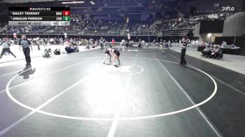 Quarterfinal - Bailey Tekrony, Brookings vs Annalee Pierson, Sturgis Brown