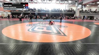 120 lbs Cons. Round 3 - Edwin Jara, Belton Wrestling Club vs Gunner Hamilton, Greater Heights