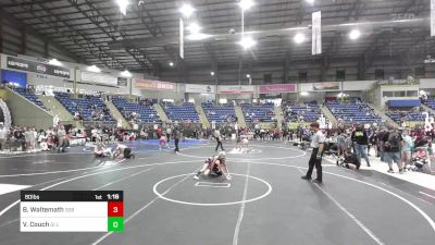 80 lbs Semifinal - Baylor Waltemath, 308 Wr Ac vs Victoria Couch, GI Legacy