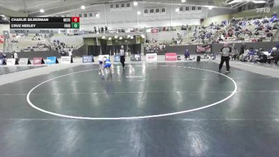 106 lbs Semis (4 Team) - Charlie Silberman, McCallie School vs Cruz Neeley, Father Ryan High School