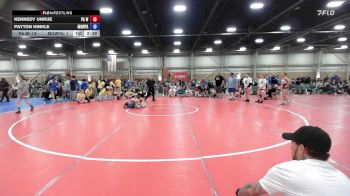 54 lbs Rr Rnd 1 - Kennedy Unrue, PA West - GHSE vs Payton Hinkle, Misfits Kit Kats - GHSE