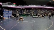 3A 126 lbs 3rd Place Match - Gavin Nipper, Jacksonville High School vs Kaden Helms, North Lincoln High School