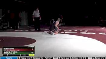 160 lbs Round 1 - Luckyboy Kpan, Des Moines Lincoln vs Gavin Rings, New Hampton/Turkey Valley