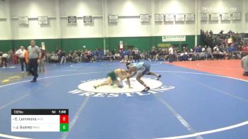 132 lbs Prelims - Caleb Lemmons, Wyoming Seminary vs Jordan Suarez, Minisink Valley