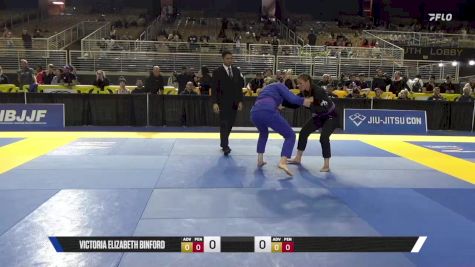Danielle Denise Bawza vs Victoria Elizabeth Binford 2025 Pan Jiu Jitsu IBJJF Championship