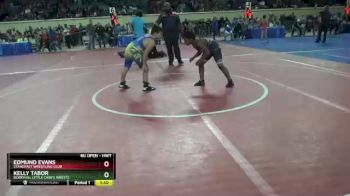 Semifinal - Edmund Evans, Standfast Wrestling Club vs Kelly Tabor, Berryhill Little Chiefs Wrestl