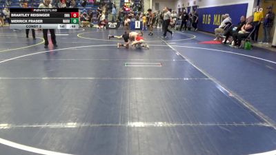 72 lbs Consy 3 - Brantley Reisinger, Dwa vs Merrick Fraser, Warhawks