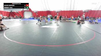 120 lbs Round 3 (8 Team) - Julius Hopson, FZ Wrestling Club A vs EMMETT HILL, Geneseo