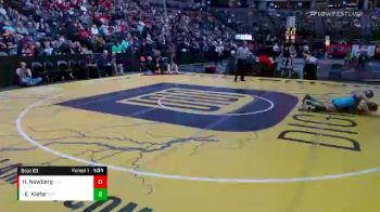 100 lbs Quarterfinal - Emmy Kiefer, Riverdale Ridge vs Hayden Newberg, Vista Ridge