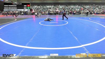 43 lbs Round Of 32 - Hugo Rodriguez, Salem Elite Mat Club vs Noah Escarcega, MANU WC