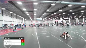 69 lbs Quarterfinal - Asher Harris, Illinois Valley YW vs Ace Rodriguez, Gold Rush Wr Acd