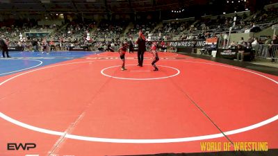 40 lbs 3rd Place - Kadyn Matuszak, GGB Ohio vs Rhome Rivera, Flow Academy Honolulu, HI