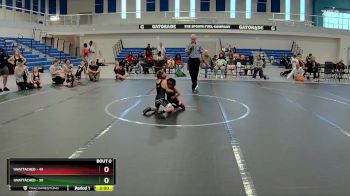 36-44 lbs Round 2 - Lamaj Lukanich, Creeks vs Braxton Kilker, Lemars Wrestling Club