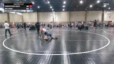 126 lbs Consi Of 4 - Christopher Smith, Wrestling University Club vs Eric Bush, Heatwave Wrestling Club, FL