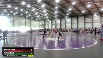 65 lbs Quarterfinal - Ava Barber, Belvidere Bandits vs Ainslee Kerr, HWA