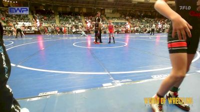 70 lbs Round Of 32 - Tate Russell, ReZults Wrestling vs Haiden Moore, Tonganoxie Wrestling Club