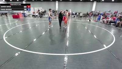 150 lbs Javier Ortiz, Oklahoma Red vs Favio Rivero, Team Nebraska
