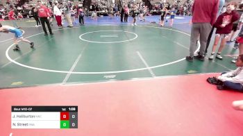 53 lbs Rr Rnd 7 - Javon Haliburton, Kraken vs Neyland Street, Roundtree Wrestling Academy Blue