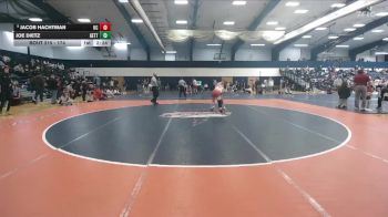 174 lbs Champ. Round 2 - Joe Dietz, Gettysburg vs Jacob Hachtman, King`s College