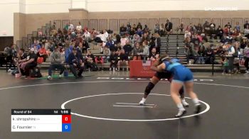 53 kg Round Of 64 - Kennedy Shropshire, Team Georgia vs Camille Fournier, Team Texas