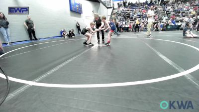 52 lbs Consolation - Maverick Lester-Mills, Lions Wrestling Academy vs Collin Wolfe, Shelton Wrestling Academy