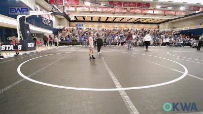 49 lbs Round Of 16 - Kash Knapski, Kingfisher YellowJackets vs Everlee Henderson, Standfast OKC