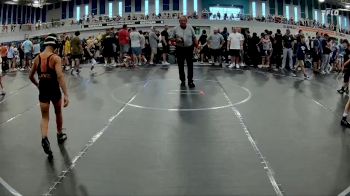 68 lbs Round 1 (6 Team) - Johnny Badger Messina, Buxton vs Hayes Waskiewicz, BHWC | Dirt Divers