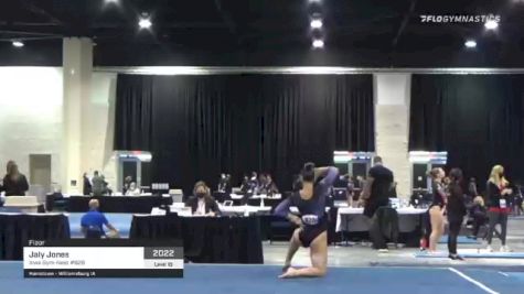 Jaly Jones - Floor, Iowa Gym-Nest #828 - 2021 USA Gymnastics Development Program National Championships