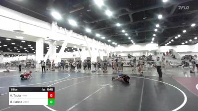 69 lbs Consi Of 8 #1 - Andres Tapia, Trybe vs Brady Garcia, Mantanona TC