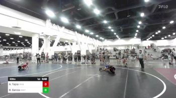 69 lbs Consi Of 8 #1 - Andres Tapia, Trybe vs Brady Garcia, Mantanona TC